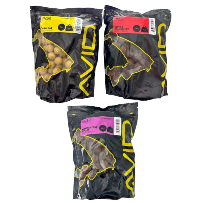 Avid Boilies 1kg - Effektiv Agn til Karpefiskeri