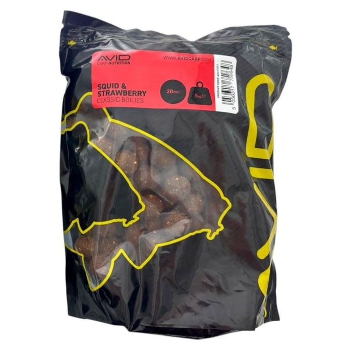 Avid Boilies 1 kg - Kvalitetsagn til karpefiskeri