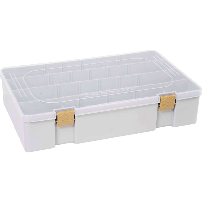 Westin W  Tackle Box  X X Cm Grey Clear