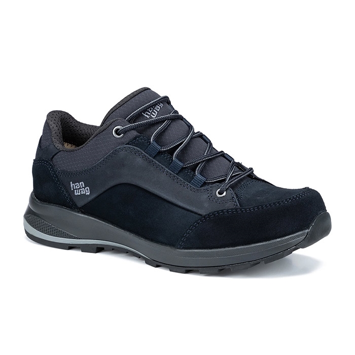Hanwag Banks Low Bunion Lady Ll  Navy Asphalt    Uk     Vandresko