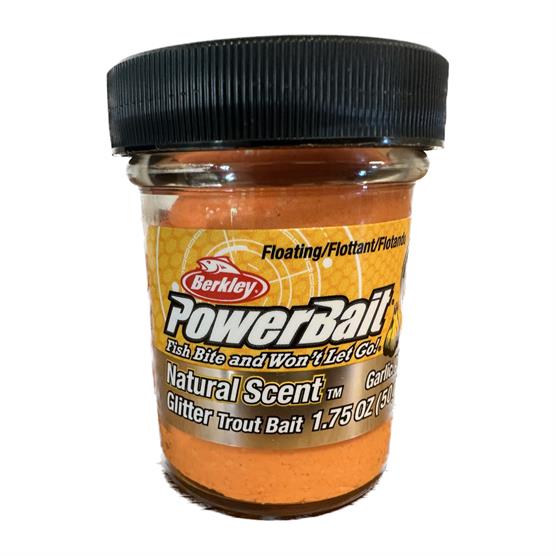 Berkley Powerbait Natural Glitter Agn til Ørredfiskeri