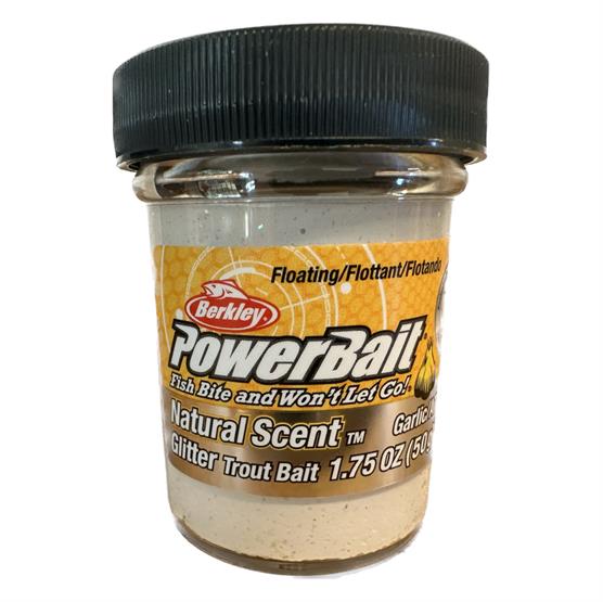 Berkley Powerbait Natural Glitter Agn til Ørredfiskeri