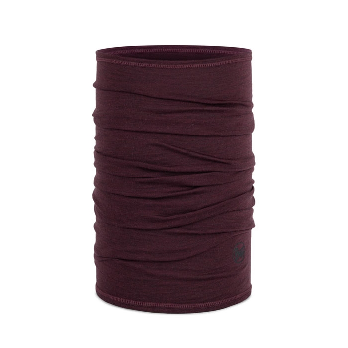 Buff Lightweight Merino Wool Halsedisse Solid Garnet   Buff Og Lign