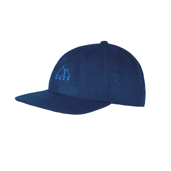 Buff Pack Baseball Cap – Mørkeblå Uld Kasket til Udeliv