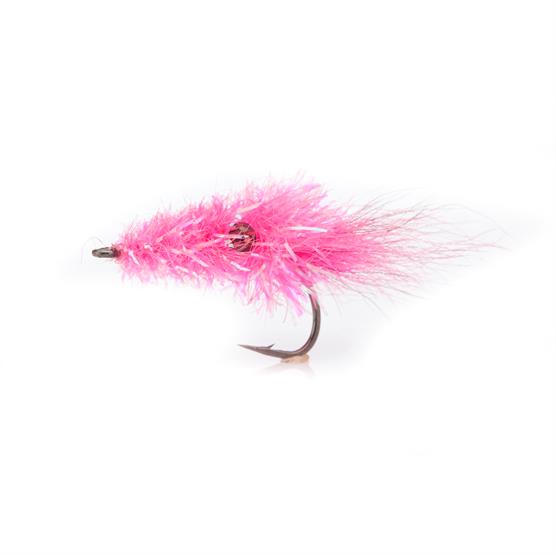Chenille Reje Flue Pink – Uundgåelig Vinterflue til Fiskeri
