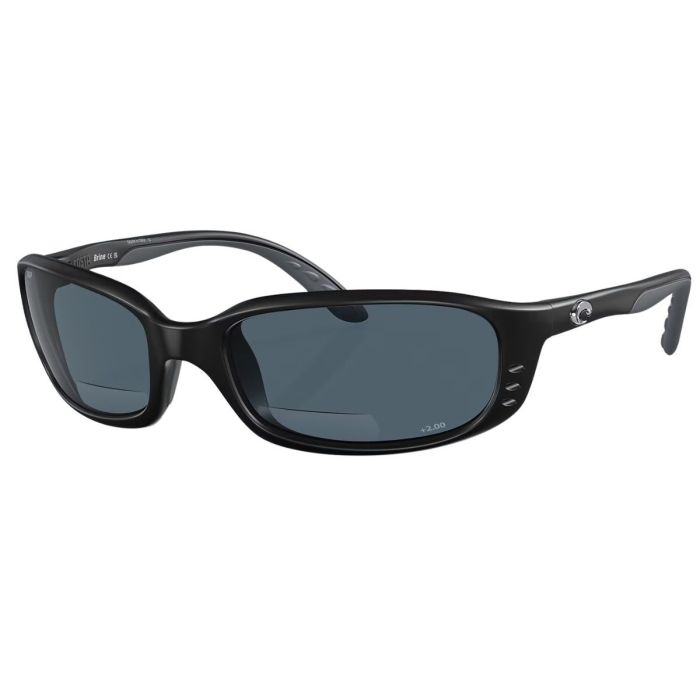 Costa Brine Readers  P Matte Black Gray C Mate