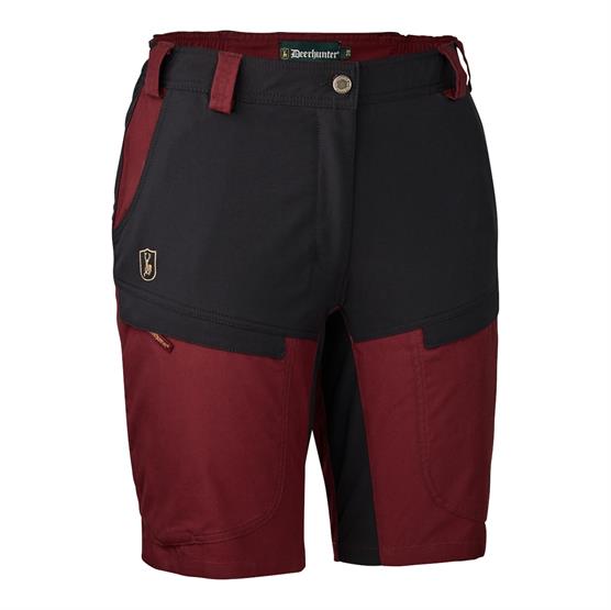 Deerhunter Lady Ann Shorts  Oxblood Red