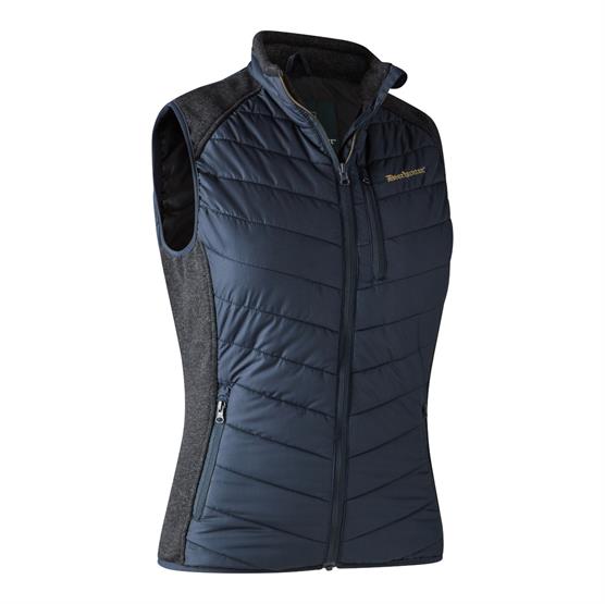 Deerhunter Lady Caroline Padded Waistcoat Dark Blue