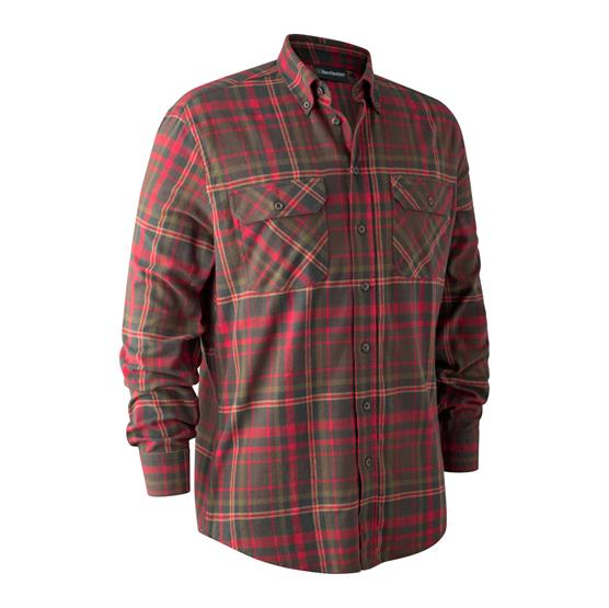 Deerhunter Mens Marvin Shirt Red Check