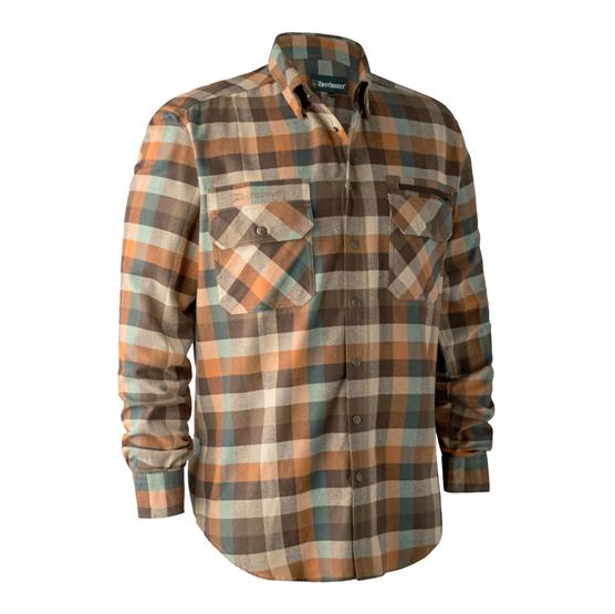 Deerhunter James Skjorte i Brune Tern - Tilbud!
