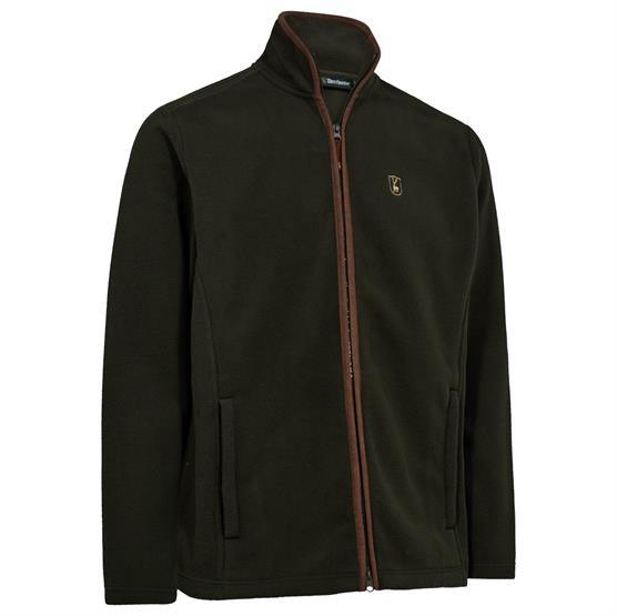 Deerhunter Mens Cumbria Fleece Jacket  Forest Ember