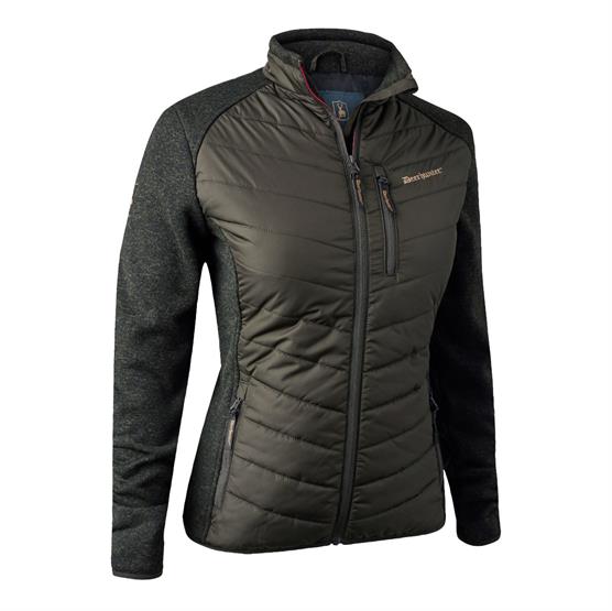 Deerhunter Lady Caroline Padded Jacket With Knit Timber