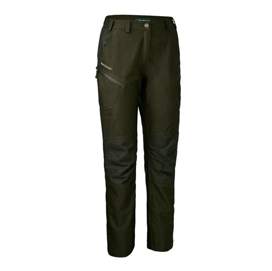 Deerhunter Lady Chasse Trousers  Olive Night Melange