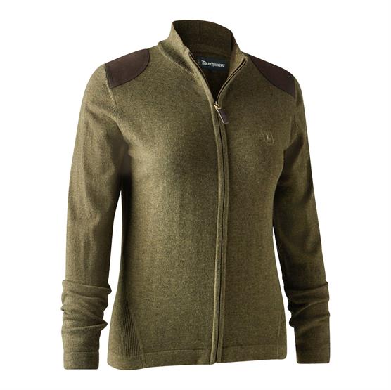Deerhunter Lady Darlington Strikcardigan - Cypress