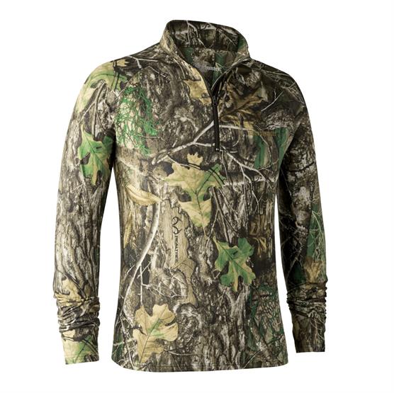 Deerhunter Mens Approach T Shirt L S Realtree Adapt