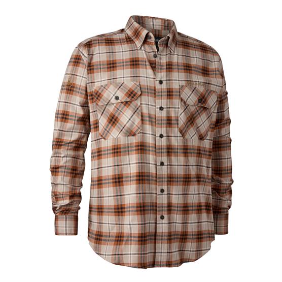 Deerhunter Mens Louis Shirt Orange Check