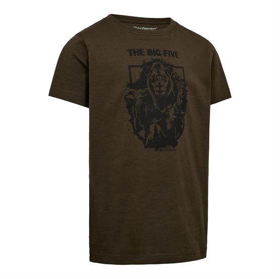 Deerhunter Youth Westy T Shirt  Fallen Leaf