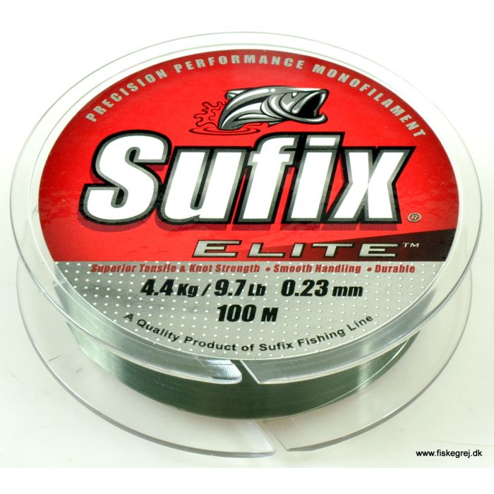 Sufix Elite  M Lo Vis Green  Mm