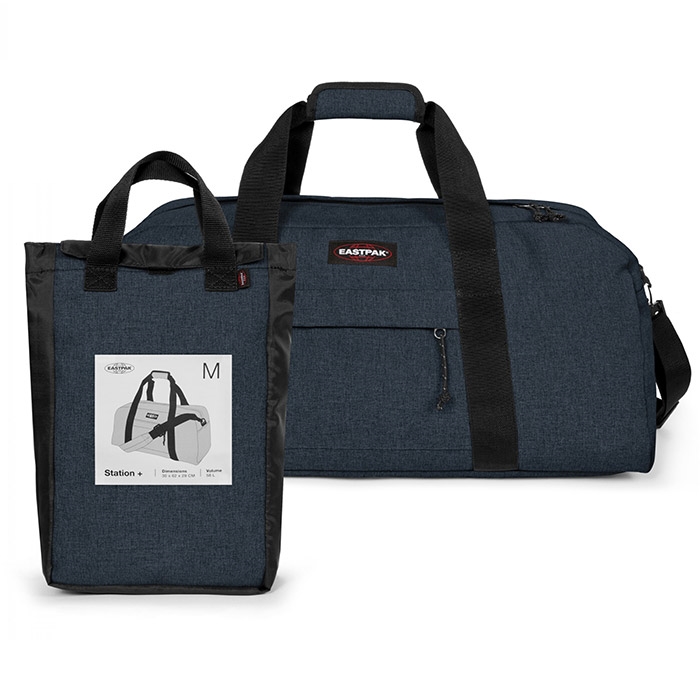 Eastpak Station M Duffeltaske - Triple Denim 58L