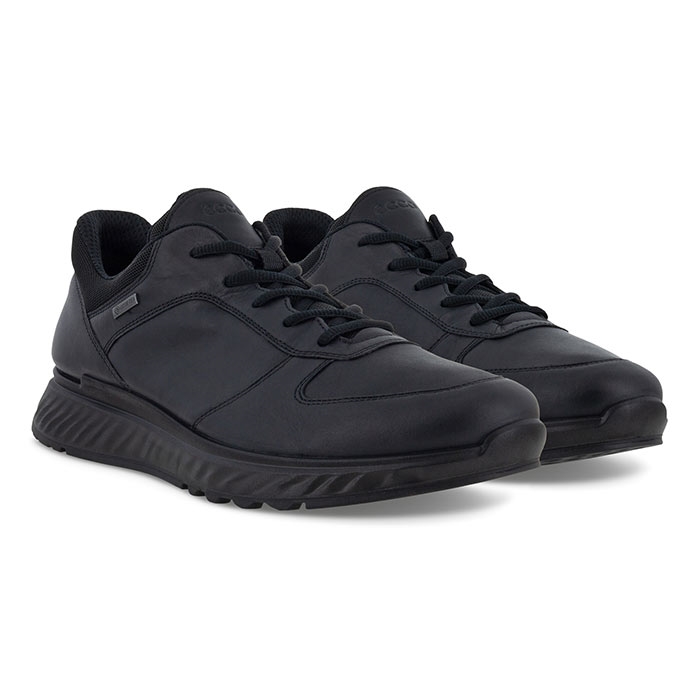 Ecco Exostride Herre Hverdagssko med Gore-Tex i Sort