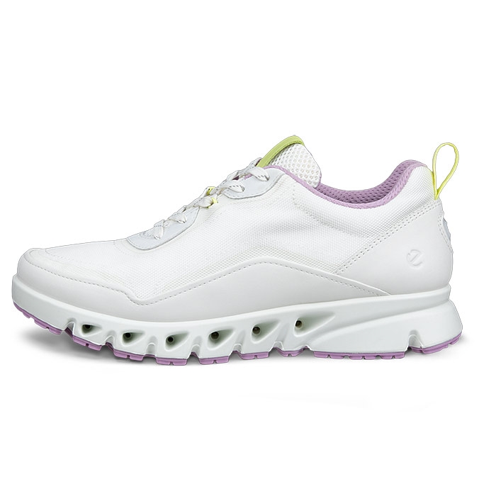 Ecco Multi Vent Gtx Tex Lea Kvinder   Damer  White    Hverdagssko