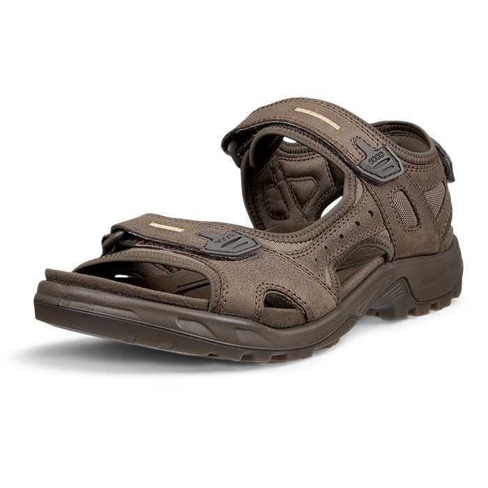 Ecco Offroad Yucatan Herre   Mænd Sandal  Dark Clay    Sandaler