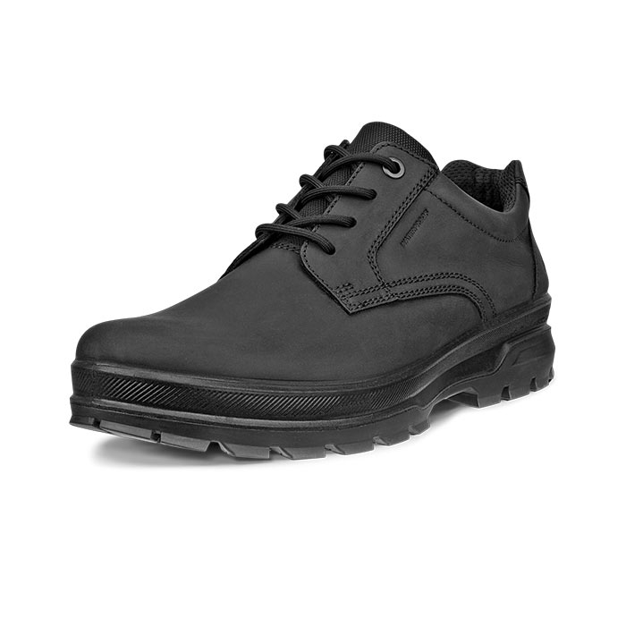 Ecco Rugged Track Waterproof Plain Toe Herre   Mænd  Black    Vandresko