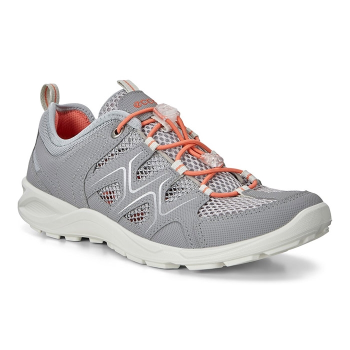 Ecco Terracruise Lt Breathru Kvinder   Damer  Silver Grey    Hverdagssko