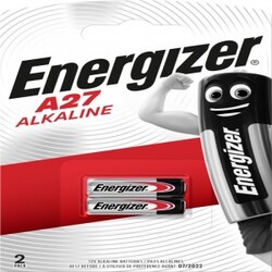 Energizer A27 Alkaline Batterier 2-Pack - Hurtig Levering!
