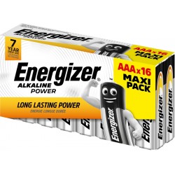 Energizer Power AAA 16 Pakke - Pålidelige Batterier, Hurtig Levering