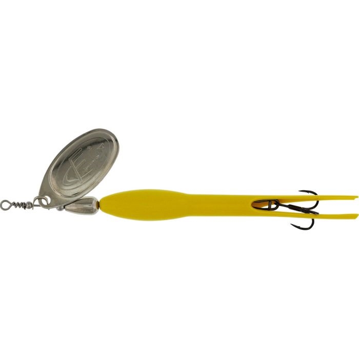 Westin FC Spinner Downstream 25g – Gul/Sølv Fiskesnøre