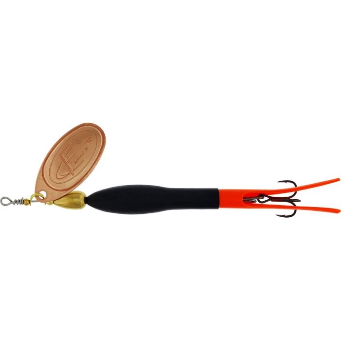 Westin FC Spinner Downstream – Sort/Orange Kobber 20g