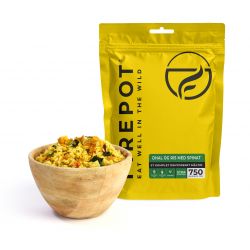 Firepot Dhal og Ris med Spinat – Udespisning Tilbud!