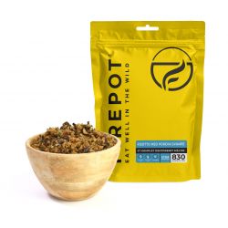 Firepot Risotto med Porcini Svampe - XL Madoplevelse