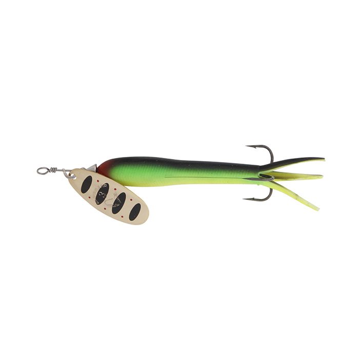 Savage Gear Flying Eel Spinner Grøn Highlander - Tilbud!