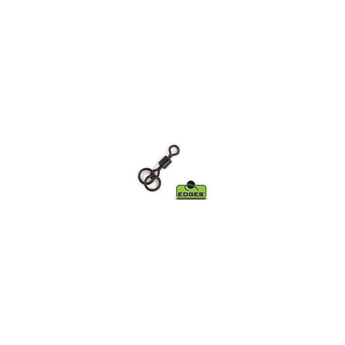Fox Edges Double Ring Swivel Size
