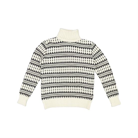 Fuza Wool Gorm Uldtrøje i Coal - Nordisk Design