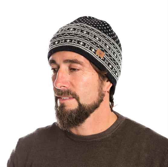Fuza Wool Mens Arn Beanie Reversible