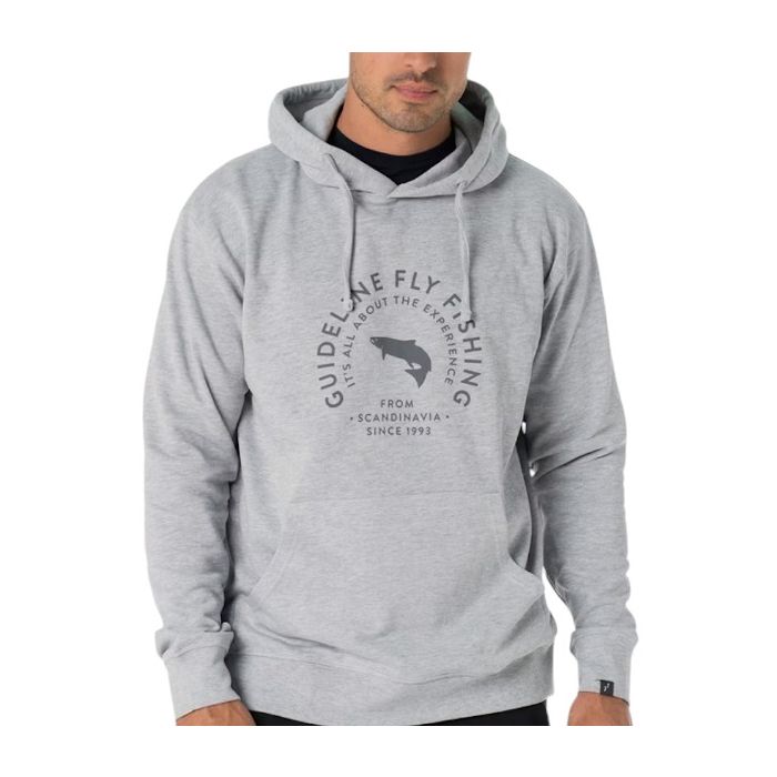 Guideline Scandi Hoodie i Grå Melange - Udsalg!