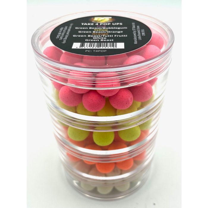 Dt Bait Cold Water Green Beast Popups  Mm  Pot
