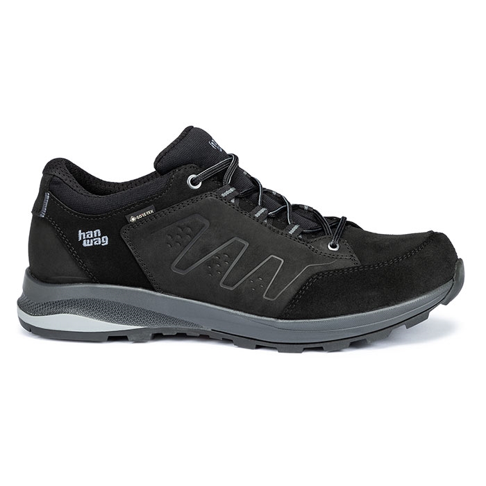 Hanwag Torsby Low Sf Extra Gtx  Black Ashpalt    Uk     Vandresko