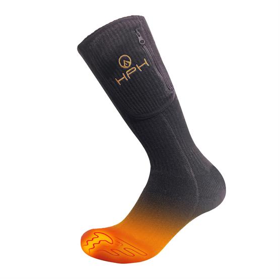 Happyhot Opvarmede Merino Sokker Premium - Sort