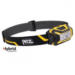 Petzl Aria  R   Black   Yellow   Pandelampe