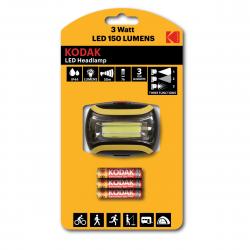 Kodak HL04 3W LED Pandelampe - 150 Lumen Lysstyrke