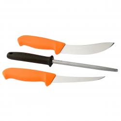 Morakniv Hi Vis Jagtsæt i Orange – Uundgåelig Jagtkniv