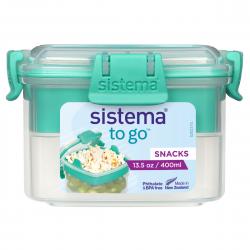 Sistema Snack To Go 400ml - Praktisk Madkasse til Snacks