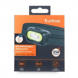 Uniross Prolite Rechargeable Headlamp     Lumen   Pandelampe