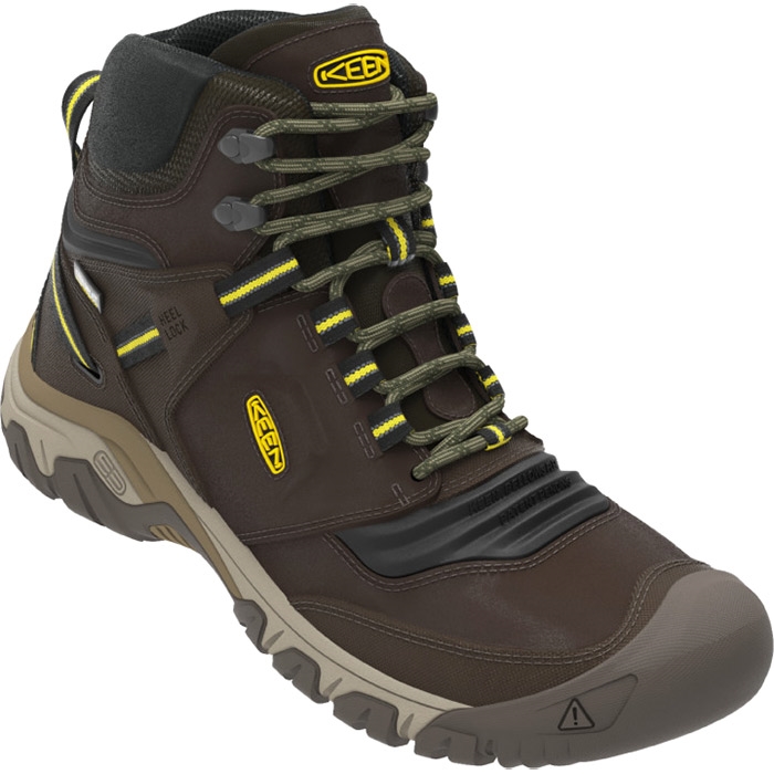 Keen Ridge Flex Mid Wp Herre Mænd Brun Vandrestøvler
