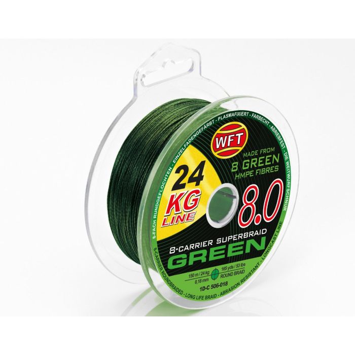 WFT KG 8 Green 150m Fletline - Høj Slidstyrke