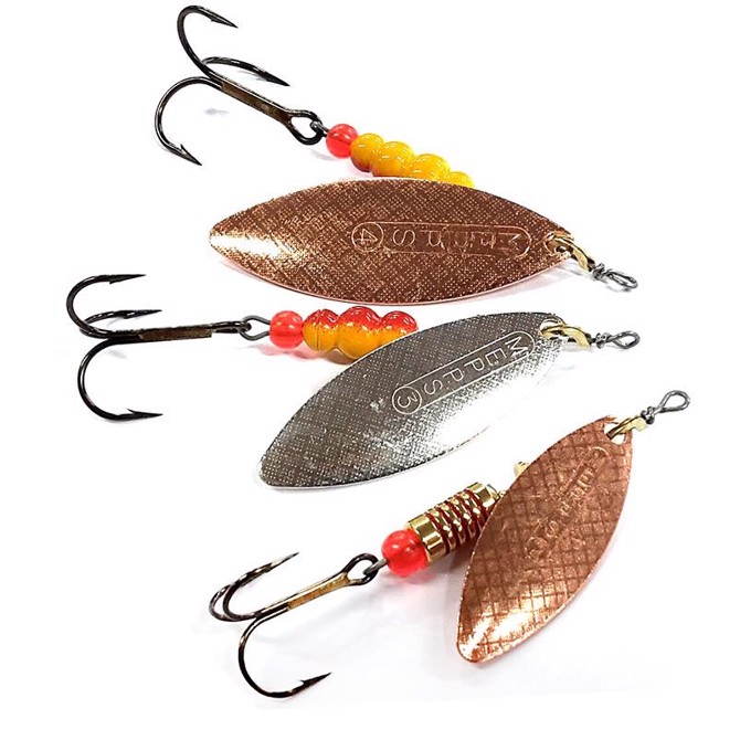 Mepps Aglia Long Spinner - Effektiv Sort Spinner til Fiskeri